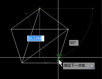 CAD画图技巧15:怎么画五角星?