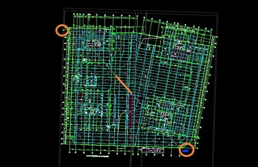 cad如何转换各建筑图纸之间的坐标?