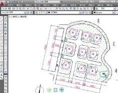 CAD别墅园区总平面图的绘制视频教程免费下