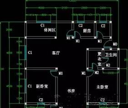 CAD户型图绘制教程，教你如何画户型图