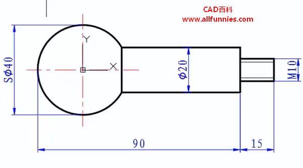 CADעݼαעͷ˨ĳߴ磩