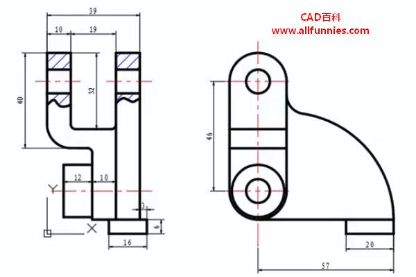 CAD׺ιעIΘע͹݆צĳߴ磩