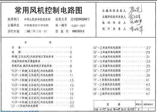 常用风机控制电路图 电气图集 土木工程网