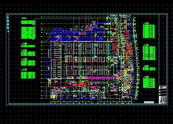 某大型超市电气平面图