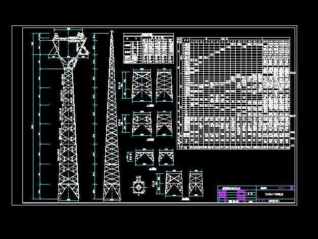 输电线路铁塔z3免费下载 - 电气图纸 - 土木工程网