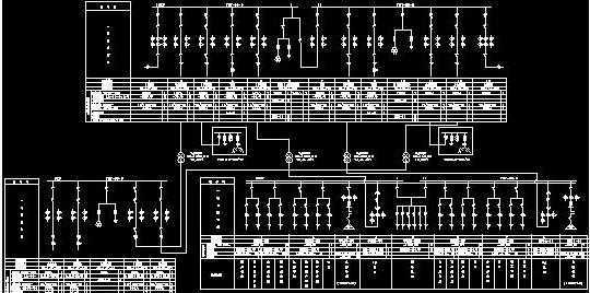煤矿配电系统图