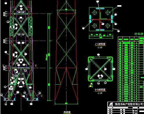 铁塔线路施工图