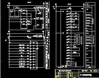 35kv变电所10kv配电盘二次图