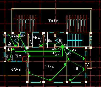 别墅电气图纸