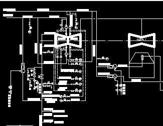 某2600mw火电厂汽机系统图