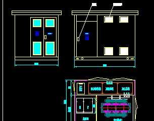 箱式变电站安装布置图