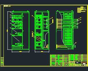 某配电柜mns结构设计图
