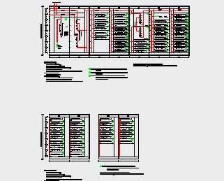 抽屉柜电气系统图