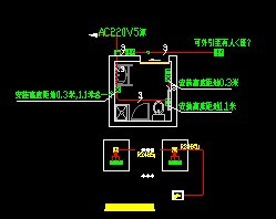 无障碍设计twht残卫呼叫系统图