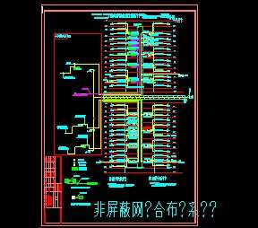 某办公楼综合布线非屏蔽系统图