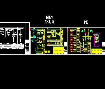 10kv变电所一次二次接线图