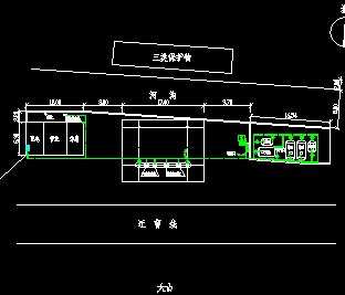 某加油站电气布置图