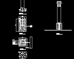 草坪灯基础安装详图