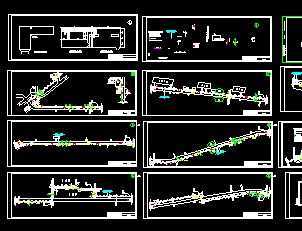 电信规划架空光缆施工图免费下载 - 电气图纸 - 土木