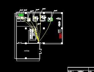 某酒店洗衣房电气施工图