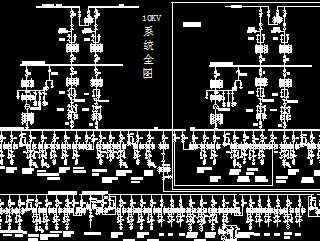 某电厂一次系统图