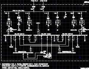 脱硫供配电系统接线图