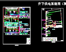 煤矿井下供电系统图