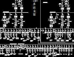 某电厂车间一次系统图