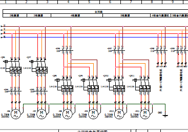 中央集蛋系统控制柜电气原理图
