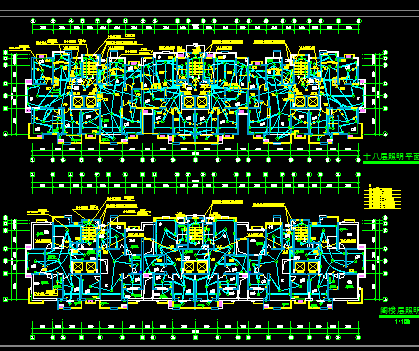 十八层住宅楼电气纸
