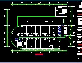 某智能消防疏散指示布置图