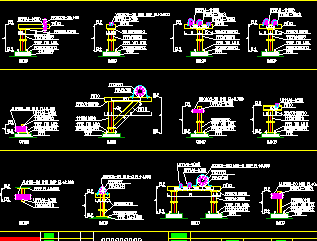 各类配管支架设计详图