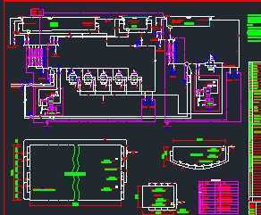 游泳池循环水处理系统施工图