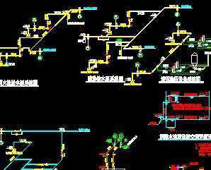 某消防水池及泵房给排水详图施工图