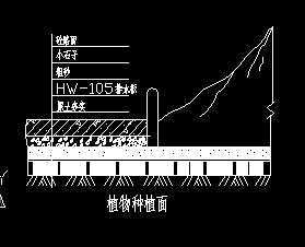 建筑设计屋顶花园排水大样图