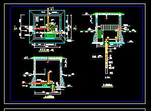 某深井泵房设计图
