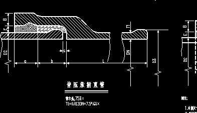 承插铸铁管连接图