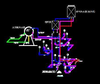 某别墅冷热水系统施工图