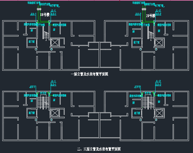 住宅小区二次供水设施改造工程施工图