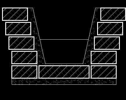 砖砌明沟图