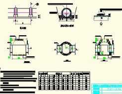 实用新农村建设排水管施工图