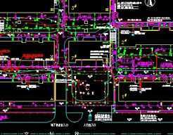 某管线综合平面图