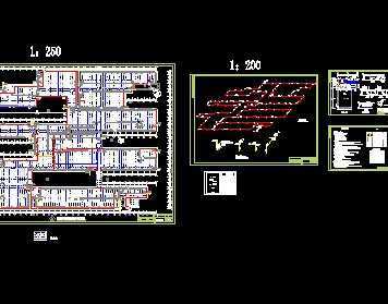 某一类车库给排水消防系统施工图