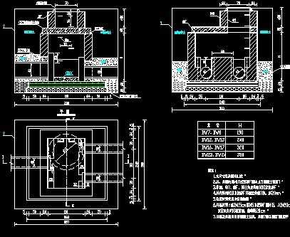 倒虹井及其配筋详图免费下载 - 市政小区给排水图