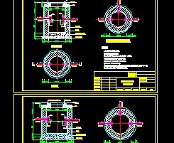 水封井及隔油井大样图