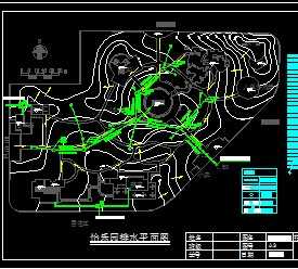 某公园水池给水系统图免费下载 市政小区给排水图 土木工程网