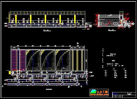 普通快滤池设计图