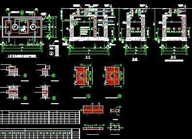 砖砌化粪池图纸