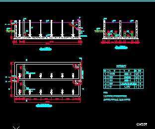 污水处理厂cass池大样图