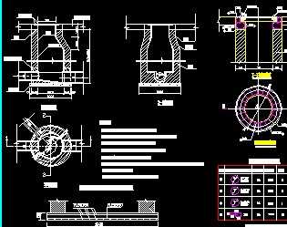 砖砌圆形雨污水检查井图